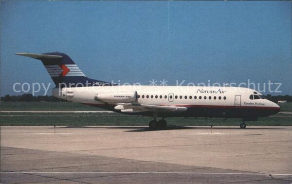Flugzeuge Zivil Norcanair Canadian Fokker F-28-1000 C-G