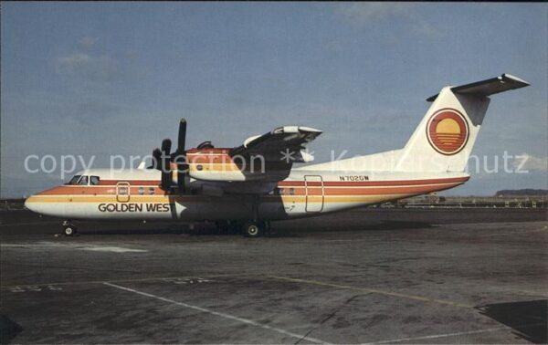 Flugzeuge Zivil Golden West DeHavilland Canada DHC-7-10