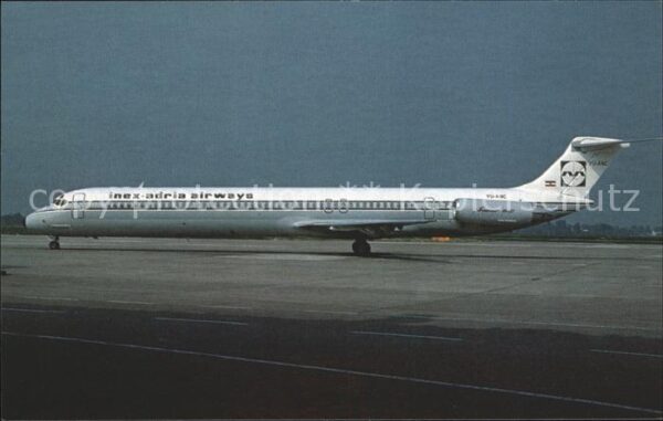 Flugzeuge Zivil Inex Adria Airways Super 80 YU-ANC
