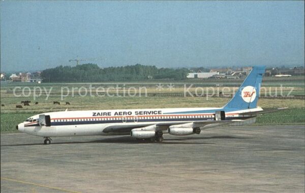 Flugzeuge Zivil Zaire Aero Service Boeing 707-458
