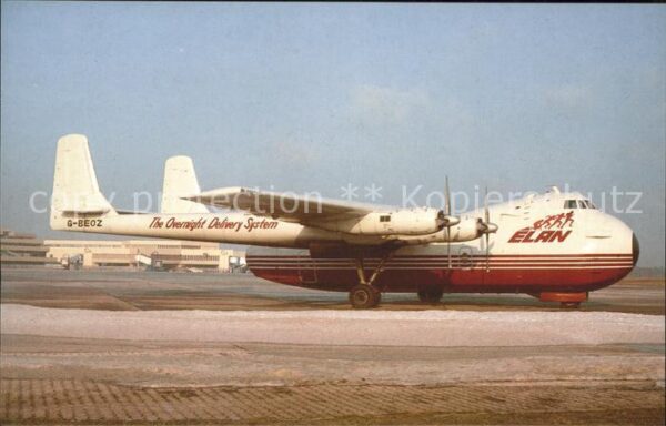 Flugzeuge Zivil ELAN The Overnight Delivey System  Arms