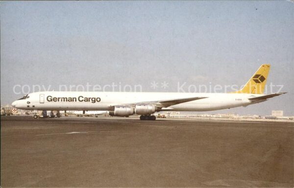 Flugzeuge Zivil German Cargo McDouglas DC-8-73AF D-ADUO