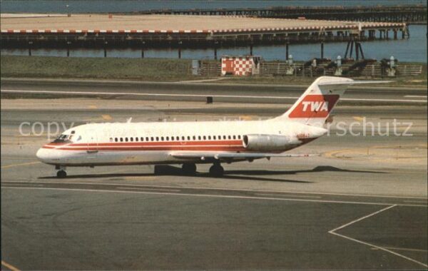 Flugzeuge Zivil TWA Trans World Airlines Douglas DC-9-1