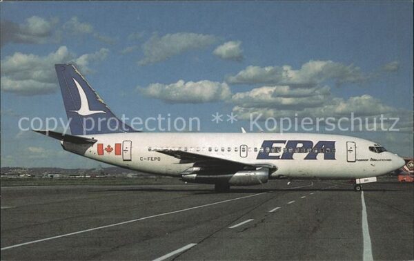 Flugzeuge Zivil EPA Boeing 737-2E1 C-FEPO