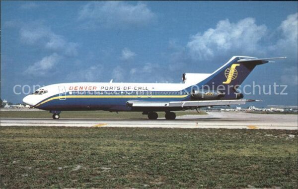 Flugzeuge Zivil Denver Ports of Call Boeing 727 N721PC