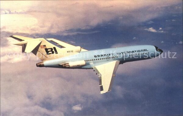 Flugzeuge Zivil Braniff International Boeing 727ä-27C N
