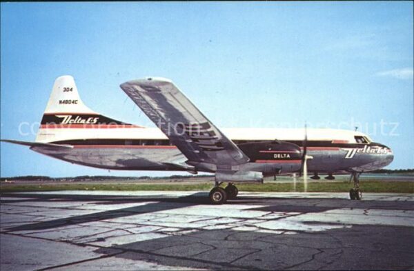 Flugzeuge Zivil Delta-C&S-Airlines Convair 340 N4804C c