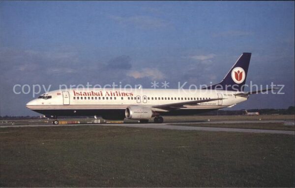 Flugzeuge Zivil Istanbul Airlines Boeing 737-400 TC-AZA