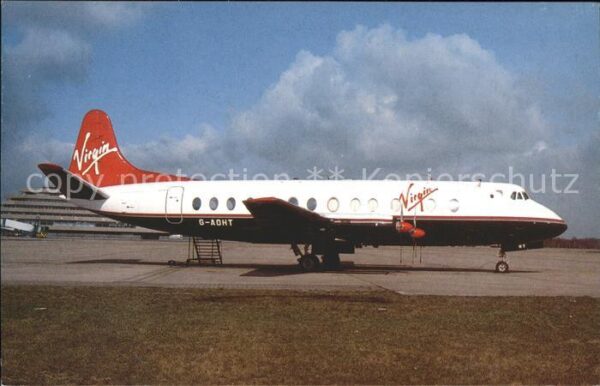 Flugzeuge Zivil Virgin Atlantic Vickers Viscount 802 G-