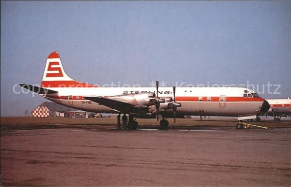 Flugzeuge Zivil Sterling Lockheed L.188C Electra SE-FGC