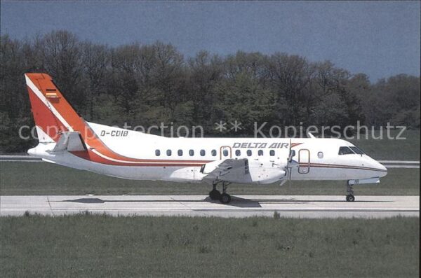 Flugzeuge Zivil Delta Air Saab 340 D-CDIB