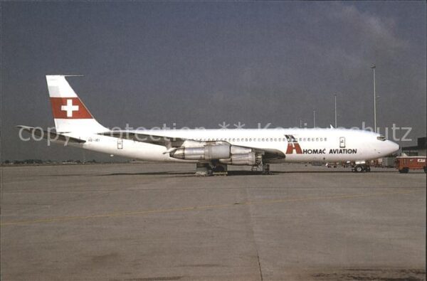 Flugzeuge Zivil Homac Aviation Boeing 707 HB-IEI