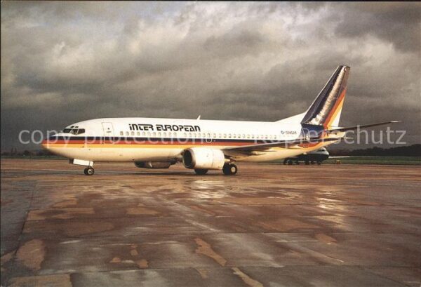 Flugzeuge Zivil Inter European B737-3YO G-BNGM c/n 2392