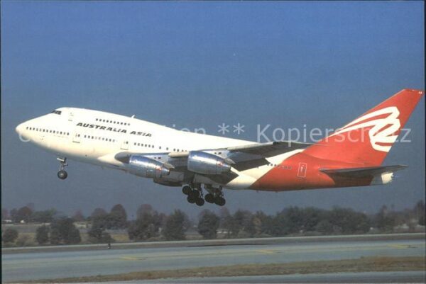 Flugzeuge Zivil Australia Asia Boeing 747SP-38 VH-EAA c