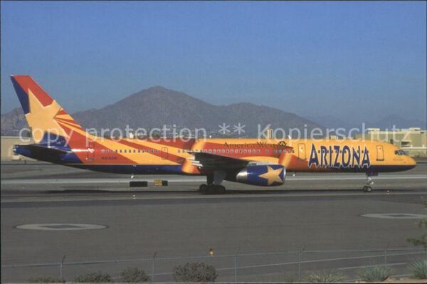 Flugzeuge Zivil America West Arizona colour Boeing 757-