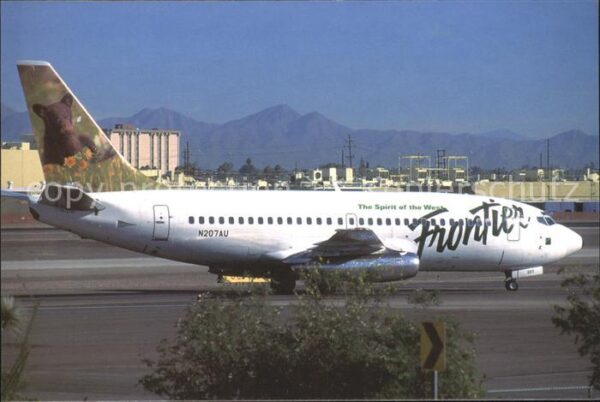 Flugzeuge Zivil Frontier Grizzly Bear Boeing 737-201 N2