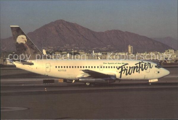 Flugzeuge Zivil Frontier Bald Eagle Boeing 737-201 N217