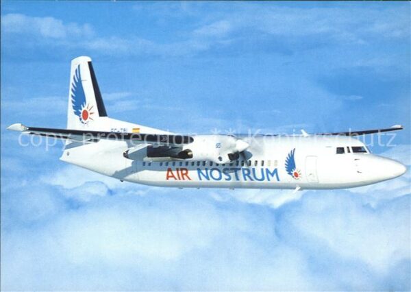 Flugzeuge Zivil Air Nostrum Fokker 50 EC-781