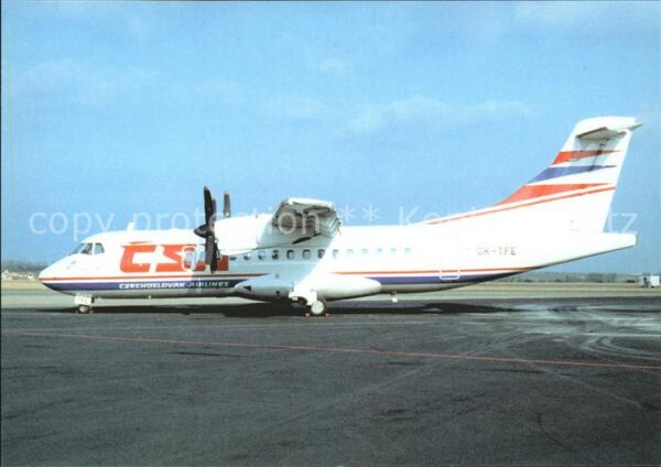 Flugzeuge Zivil Czechoslovak Airlines ATR42-320 OK-TFE