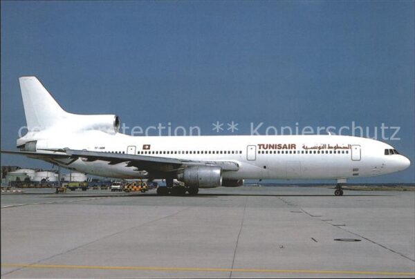 Flugzeuge Zivil Tunisair L-1011-385 TriStar 100 TF-ABM