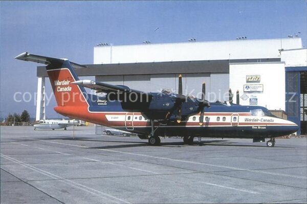 Flugzeuge Zivil Wardair Canada DeHavilland Dash 7C C-GX