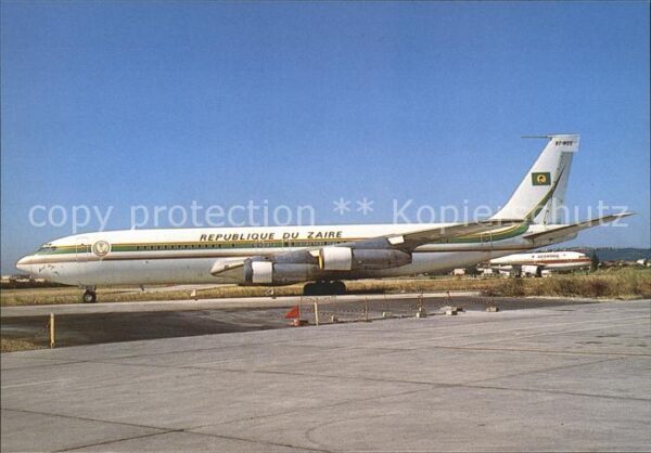 Flugzeuge Zivil Republique du Zaire  Boeing 707-382B 9T