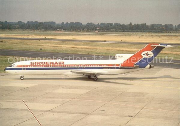 Flugzeuge Zivil Birgenair Yemenia Boeing727-2N8 Advance