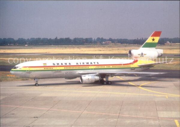 Flugzeuge Zivil Ghana Airways McDonnell Douglas DC-10-3