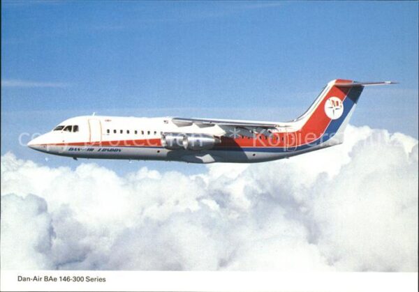 Flugzeuge Zivil Dan Air BAe 146-300 Series