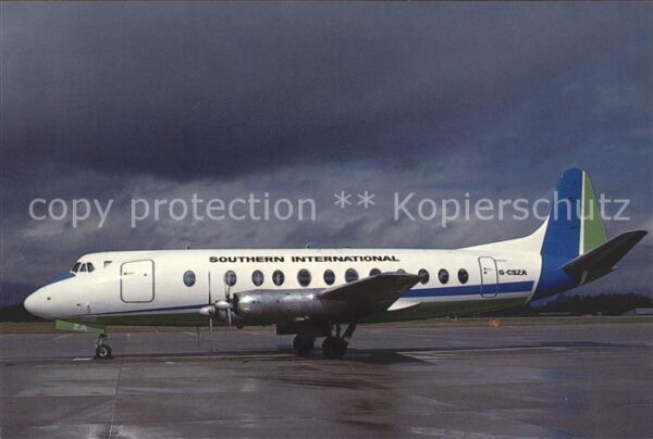 Flugzeuge Zivil Southern International Vickers Viscount