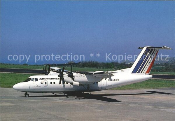 Flugzeuge Zivil Air France Brymon DeHavilland Dash 7 G-