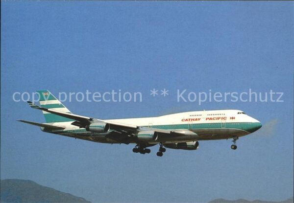 Flugzeuge Zivil Cathay Pacific Boeing 747-400 VR-HOR