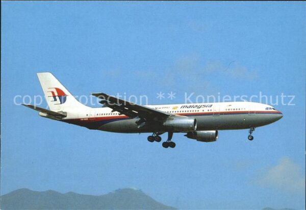 Flugzeuge Zivil Malaysia Airlines A300B4 9M-MHD