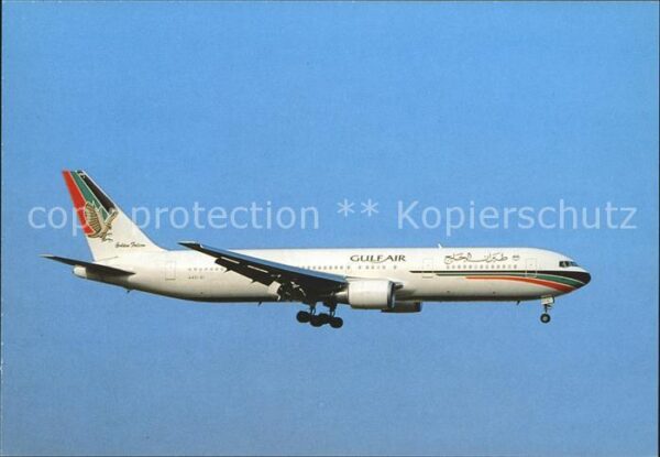 Flugzeuge Zivil Gulf Air Boeing 767-300ER A40-GI