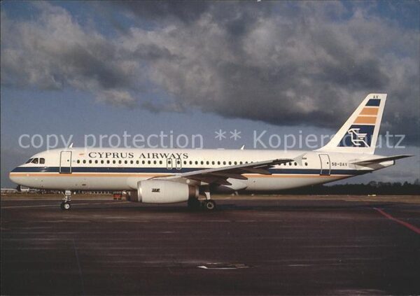 Flugzeuge Zivil Cyprus Airways A320-231 5B-DAV c/n 37