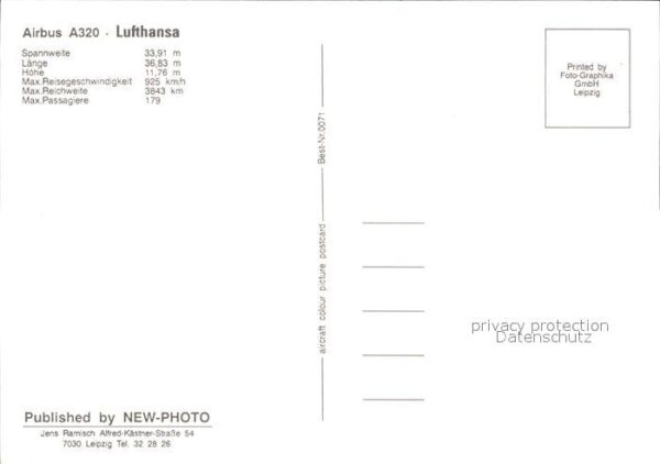 Lufthansa A320 – Bild 2
