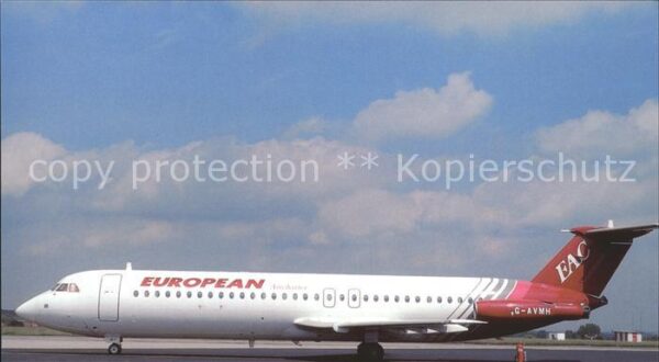 Flugzeuge Zivil European Air Charter BAC 1-11 510ED cn