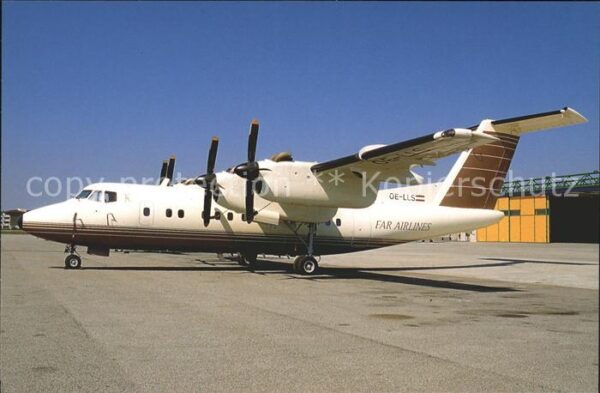 Flugzeuge Zivil Far Airlines De Havilland Dash 7 OE-LLS