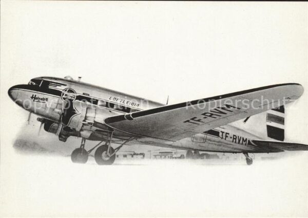 Flugzeuge Zivil Loftleidir DC-3 TF-RVM c/n 13057