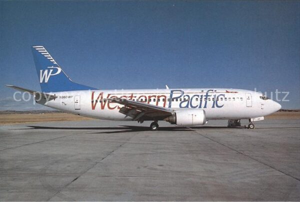 Flugzeuge Zivil Western Pacific Airlines Boeing 737-3L9