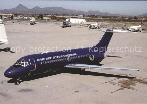 Flugzeuge Zivil Braniff International  McDDouglas DC-9-