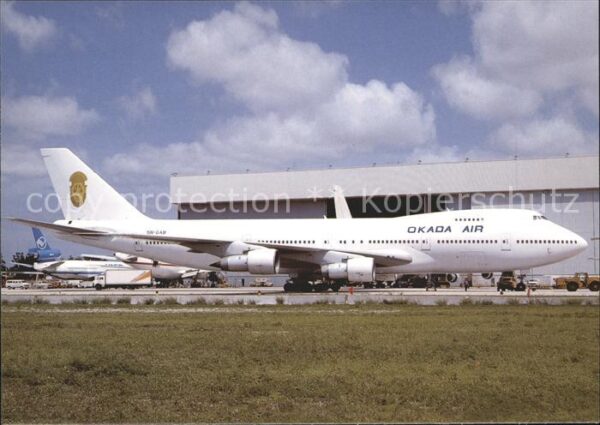 Flugzeuge Zivil Okada Air Boeing B-747 SN-GAB c/n unkno