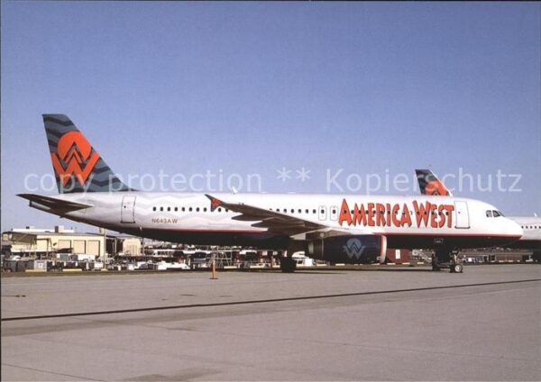 Flugzeuge Zivil America West A320-232 N643AW c/n unknow