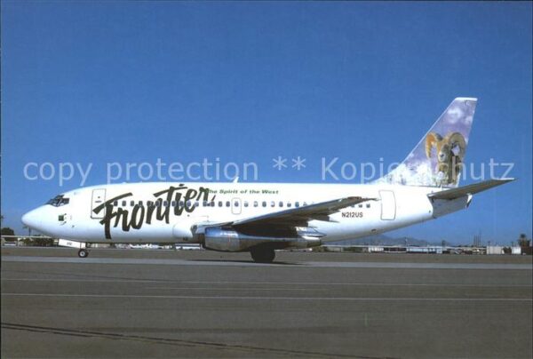 Flugzeuge Zivil Frontier Big Horn Ram Boeing 737-201 N2
