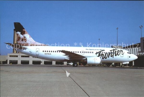 Flugzeuge Zivil Frontier Polar Bears Boeing B-737-300 N