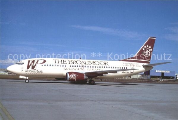 Flugzeuge Zivil Western Pacific The Broadmoor Boeing 73