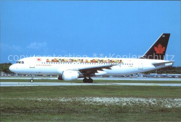 Flugzeuge Zivil Air Canada A320-211 C-FDRP c/n 0122