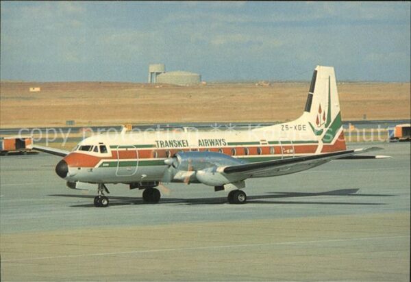 Flugzeuge Zivil Transkei Airways HS748.351 ZS-XGE c/n 1