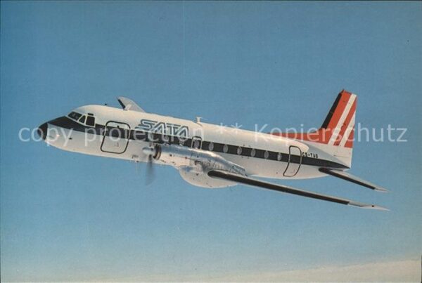 Flugzeuge Zivil Sata HS 748-270 CS-TAG c/n 1687