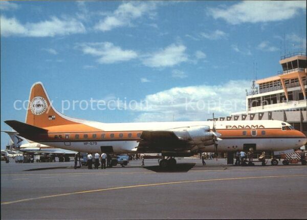Flugzeuge Zivil Copa Panama Lockheed  L-188 Electra HP-